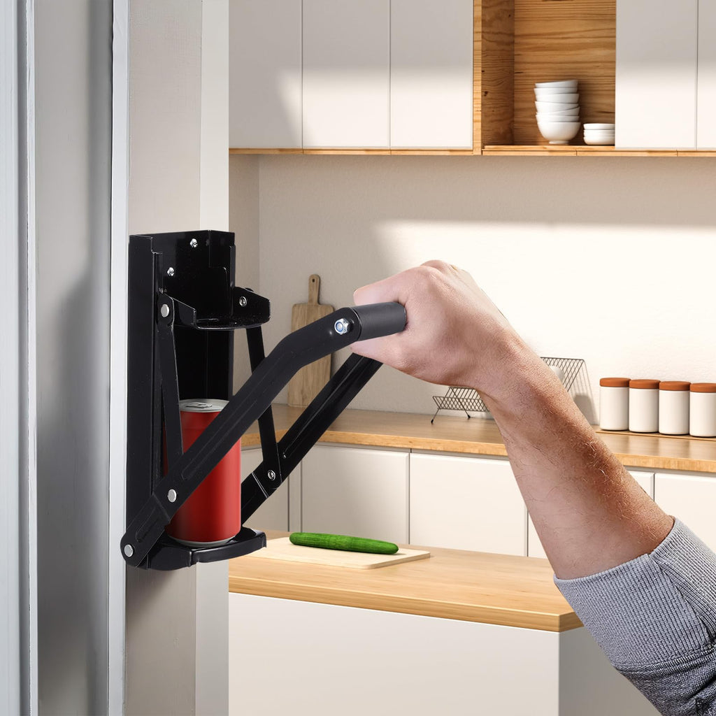 Heavy Duty Wall Mounted Can Crusher with Bottle Opener H3000