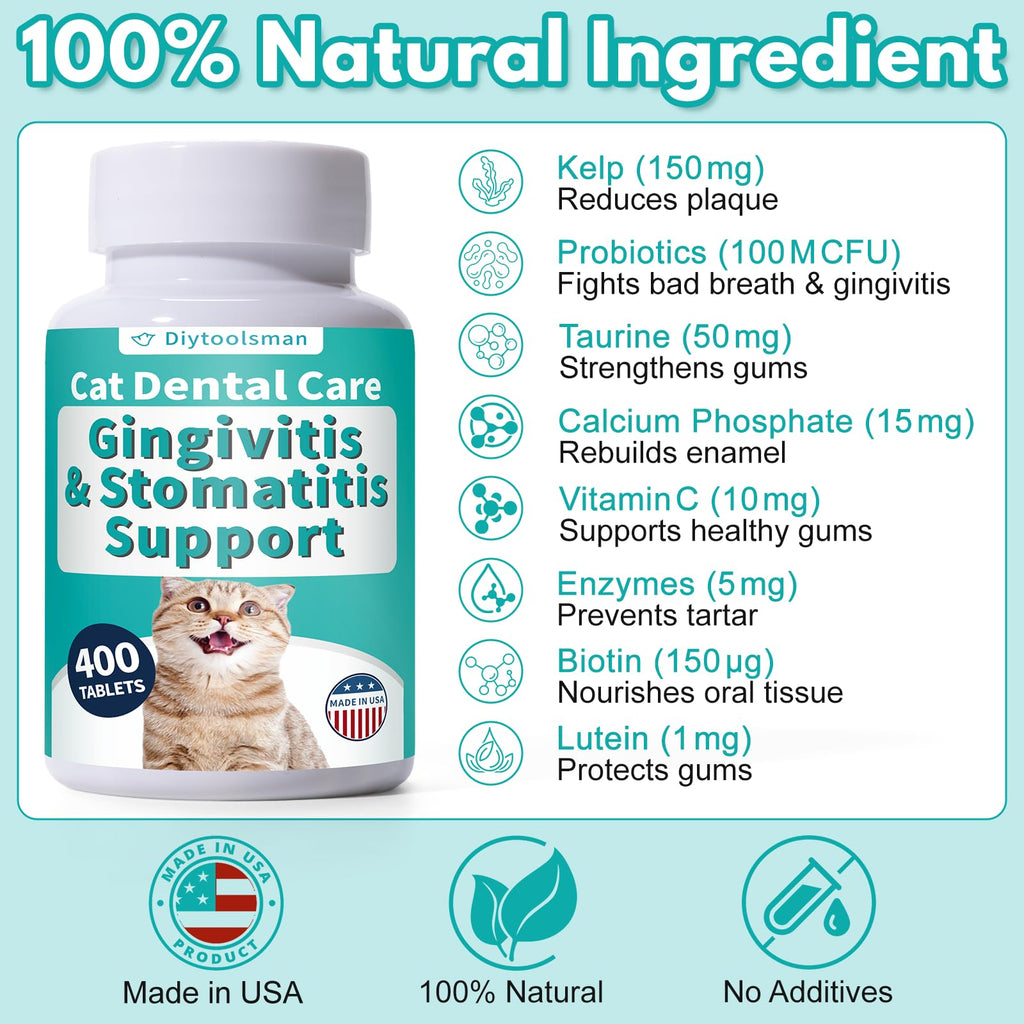 Cat Dental Care Tablets L56150