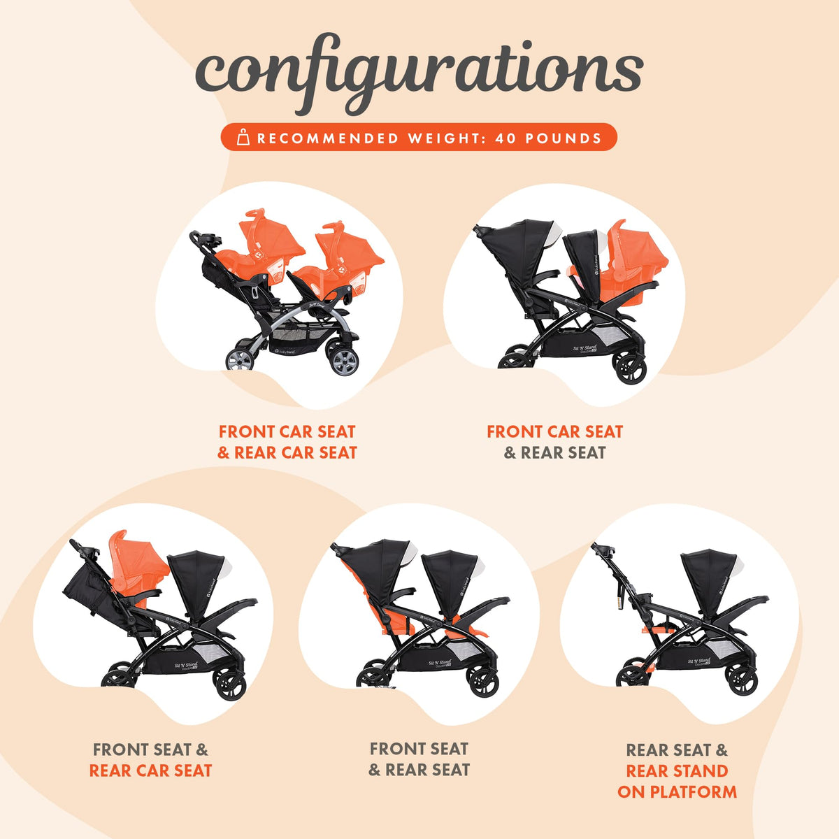 Double Stroller & Car Seat M152638