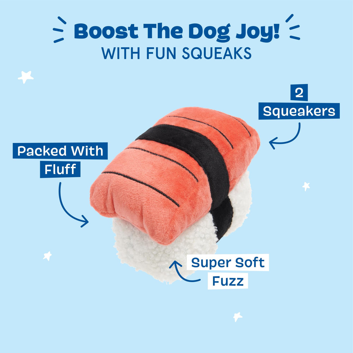 Tuna Sushi Dog Toy U559