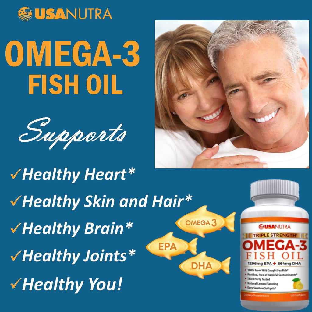 Omega-3 Fish Oil 3600mg with EPA and DHA R786540