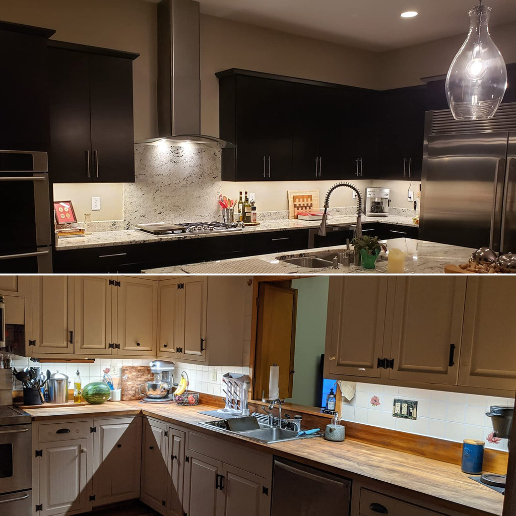 Under Cabinet LED Lighting Kit, 6 PCS 12 Inches Light Bars, Daylight White A16928