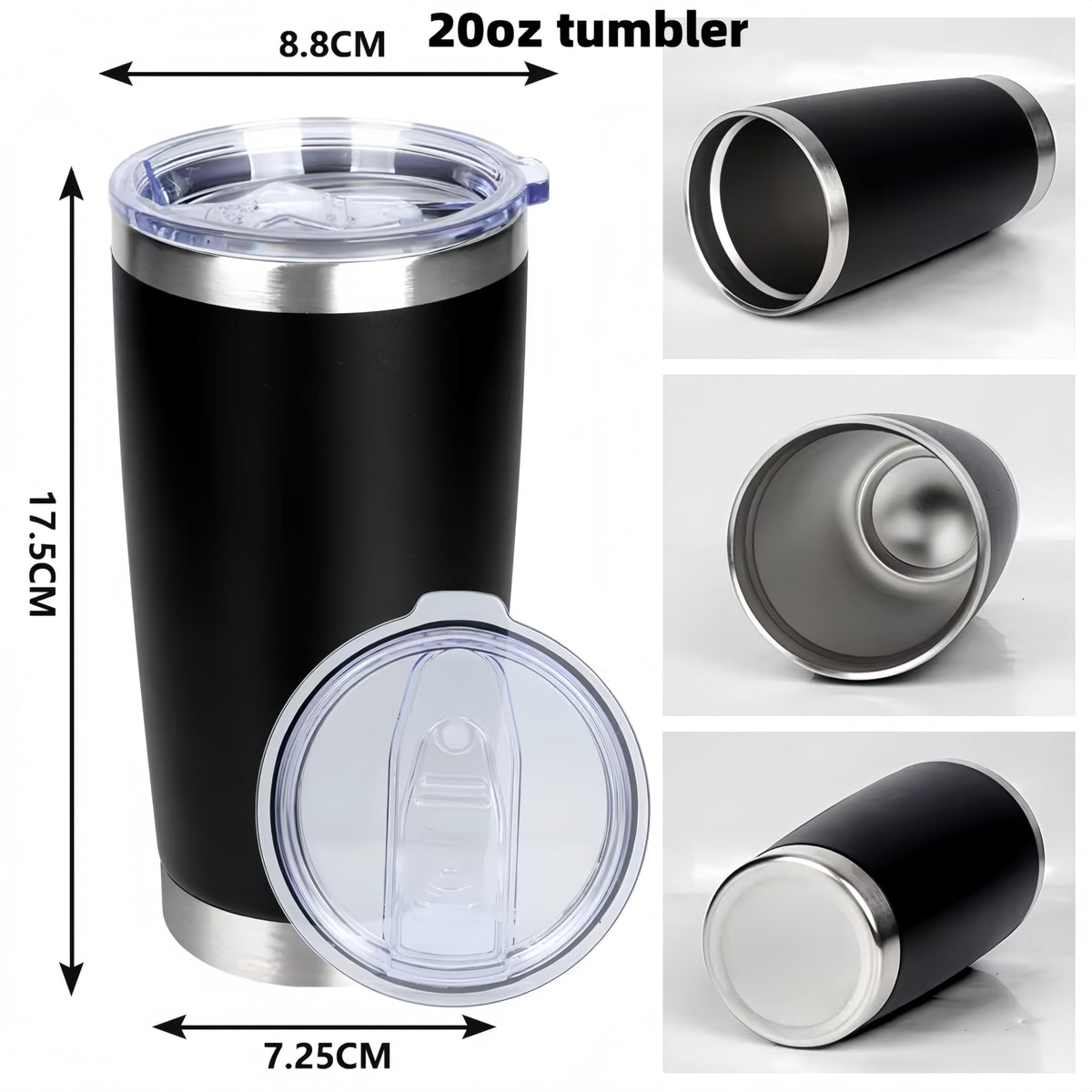 20 oz Stainless Steel Insulated Tumbler I488340