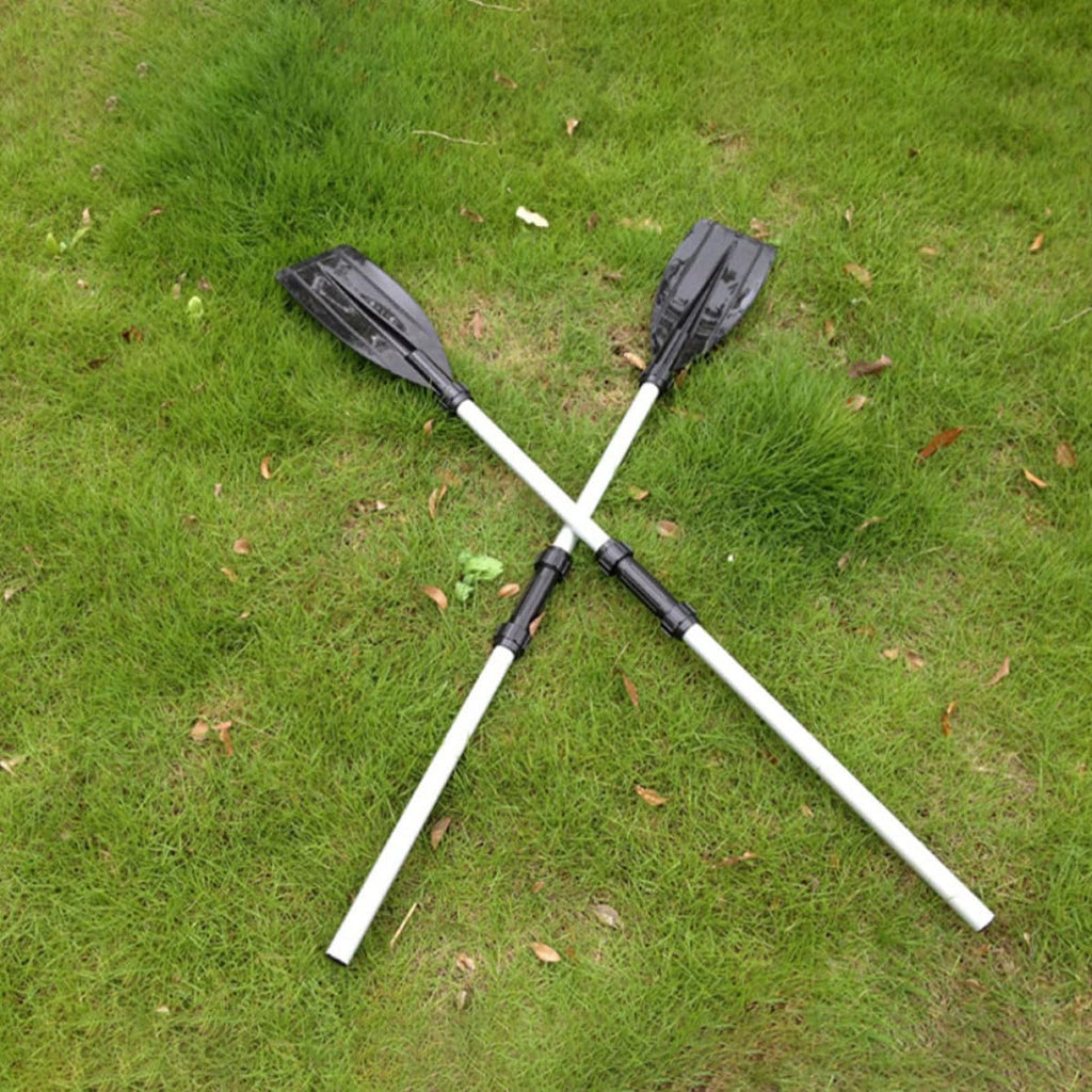 2pcs Kayak Paddle Set Aluminum Alloy Telescopic Shaft U190