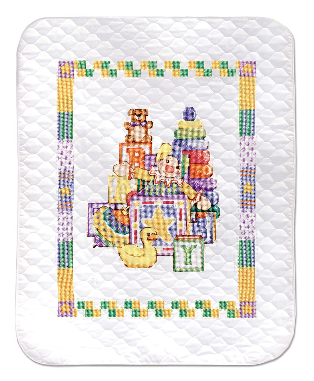 Baby Quilt Cross Stitch Kit, 34"x43" A6689