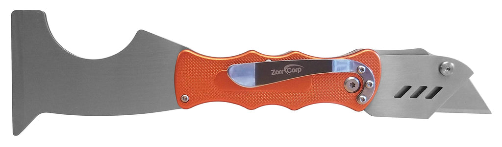 Foldable Utility Putty Knife with Aluminum Handle and Safety Lock L942312