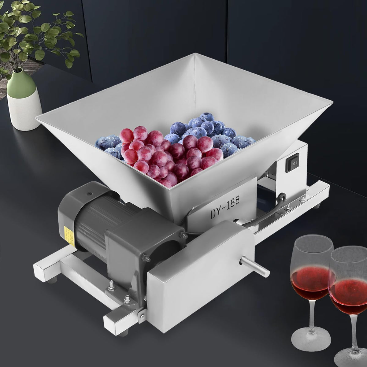 4L Stainless Steel Electric Fruit Crusher L832