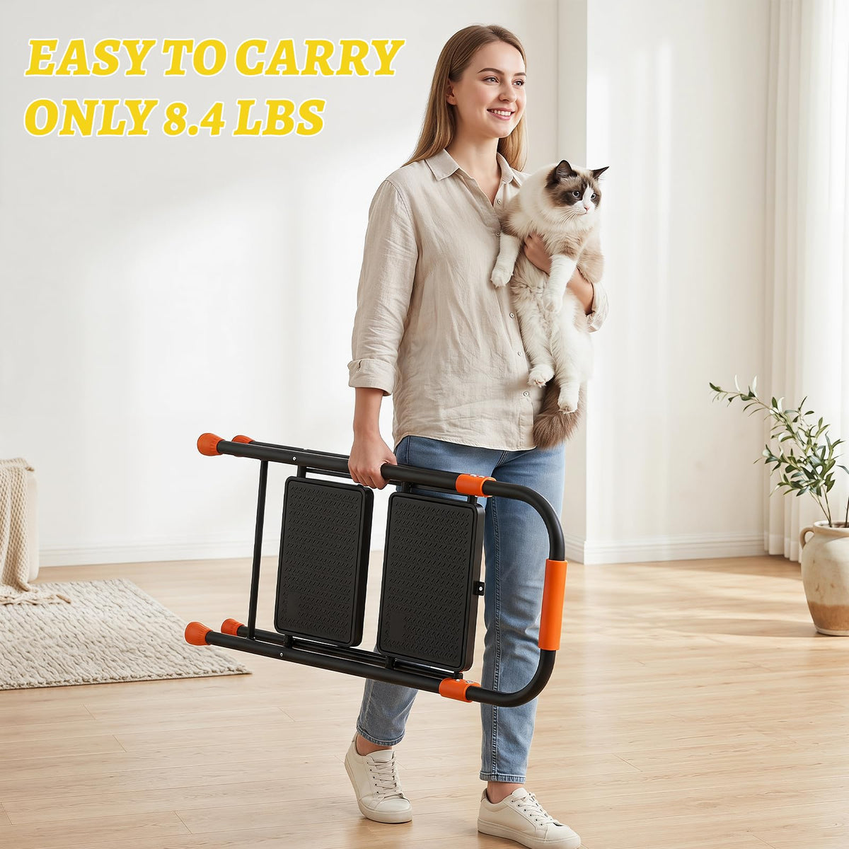 Heavy Duty 2 Step Ladder with Safety Lock Z329