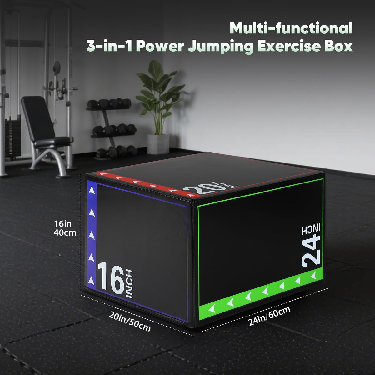 3-in-1 Plyometric Box Set E799