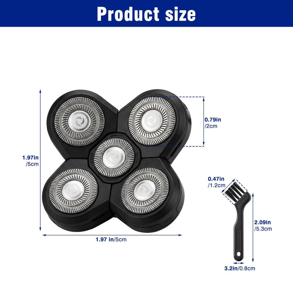 5 Pack Replacement Blades for Electric Razor S1580