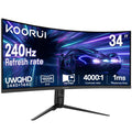 34 Inch 240Hz Ultrawide Curved Gaming Monitor WQHD 1500R HDR400 S828