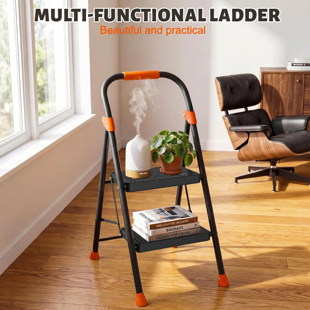 Heavy Duty 2 Step Ladder with Safety Lock Z329