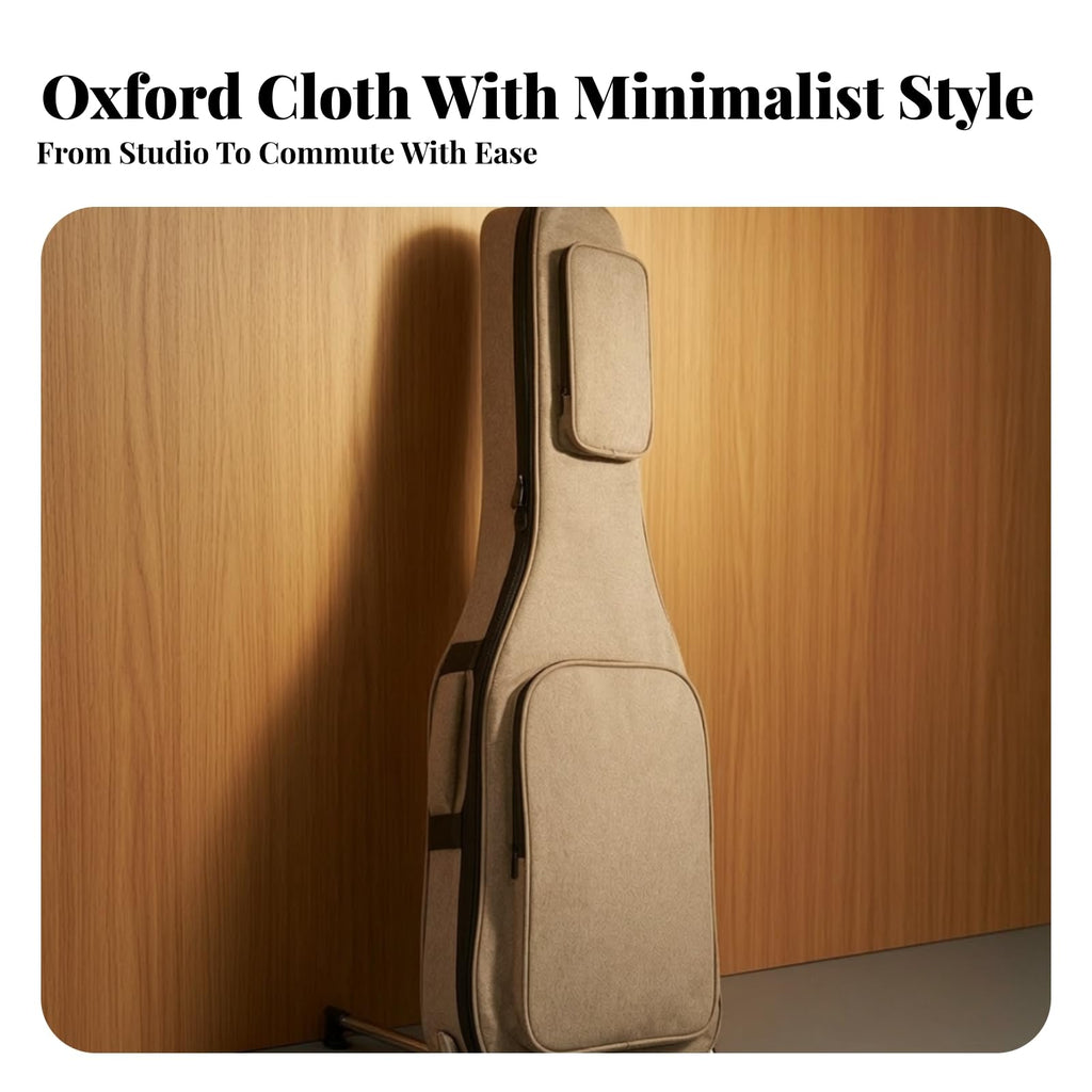 Electric Guitar Carrier Case with 15mm Padding Oxford Cloth Gig Bag O386