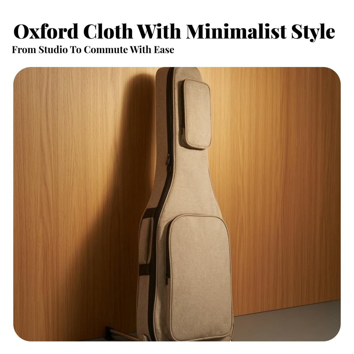 Electric Guitar Carrier Case with 15mm Padding Oxford Cloth Gig Bag O386