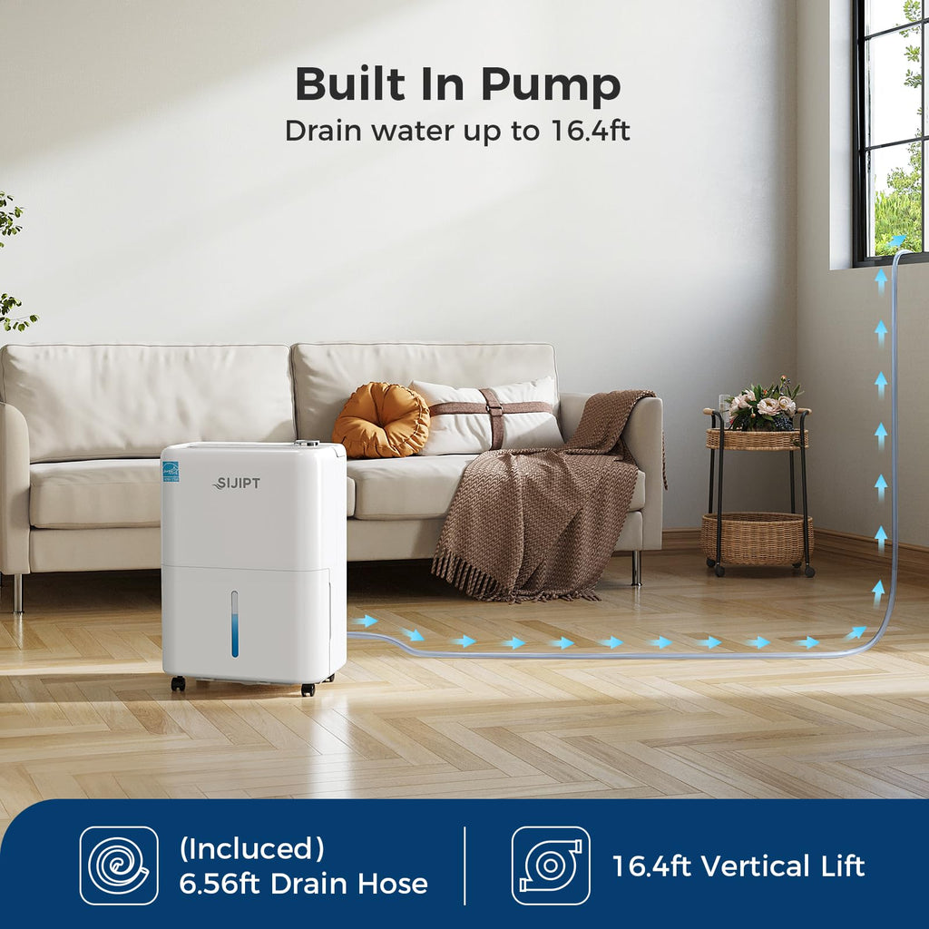80 Pints Dehumidifier with Pump S367867