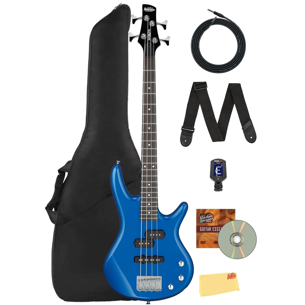 Starlight Blue Short-Scale Bass Guitar I881