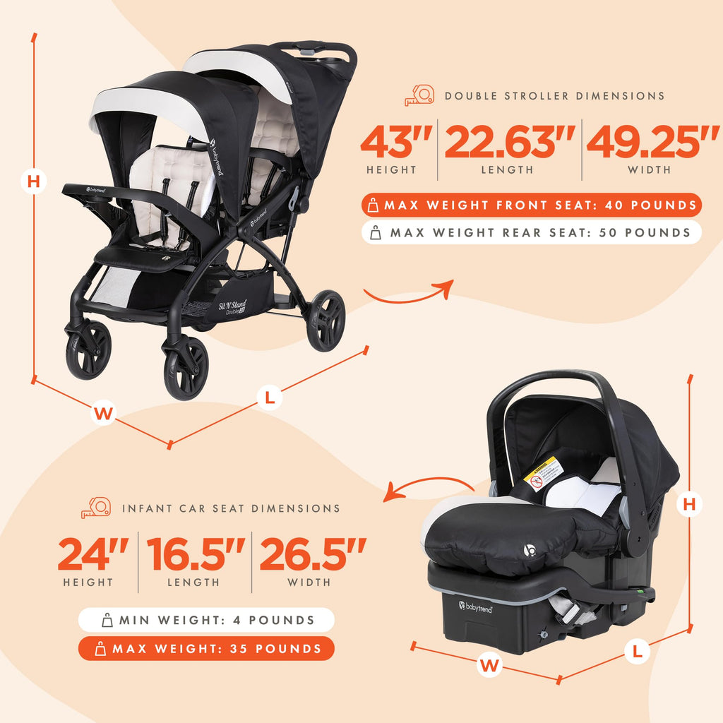 Double Stroller & Car Seat M152638