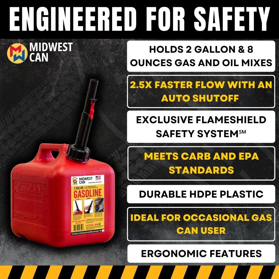 2 Gallon Gas Can D787049