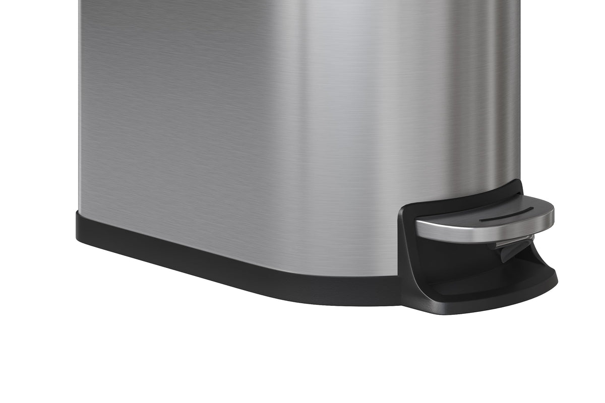50 L Stainless Steel Kitchen Trash Can with Lid I157480