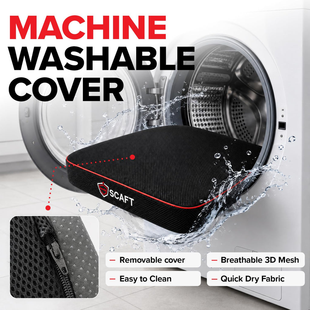 2.5" Thick Foam Stadium Seat Cushion, 2-Pack F240