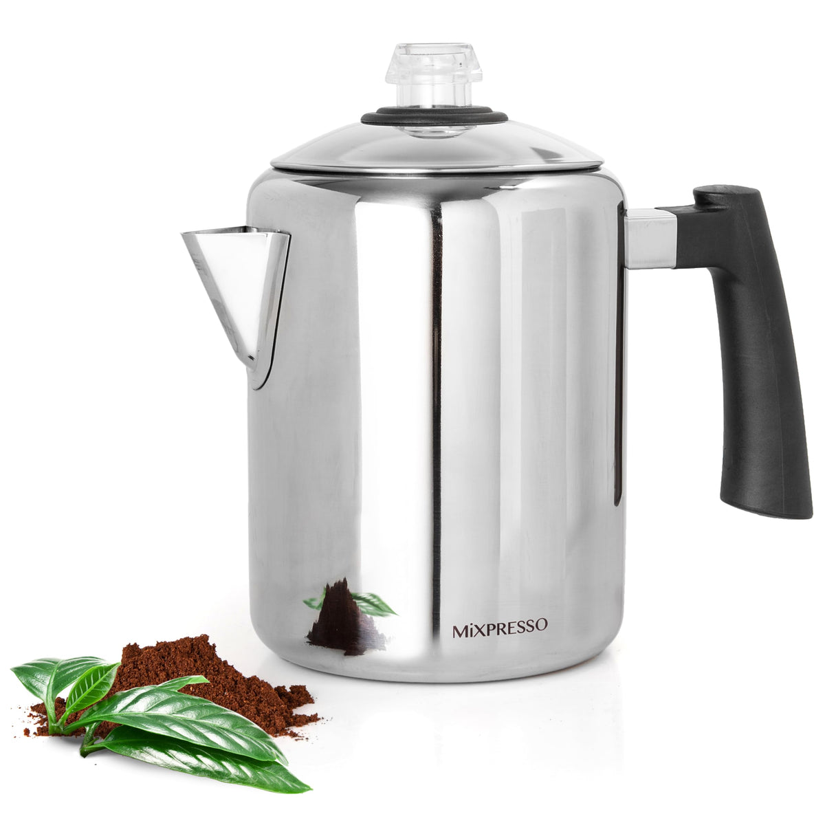 5-8 Cup Stainless Steel Stovetop Coffee Percolator V953196