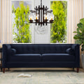 84" Tufted Velvet Sofa S7656
