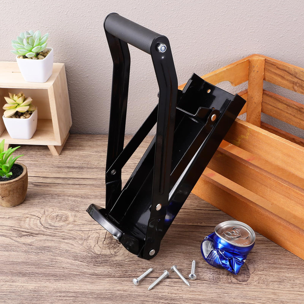 Heavy Duty Wall Mounted Can Crusher with Bottle Opener H3000