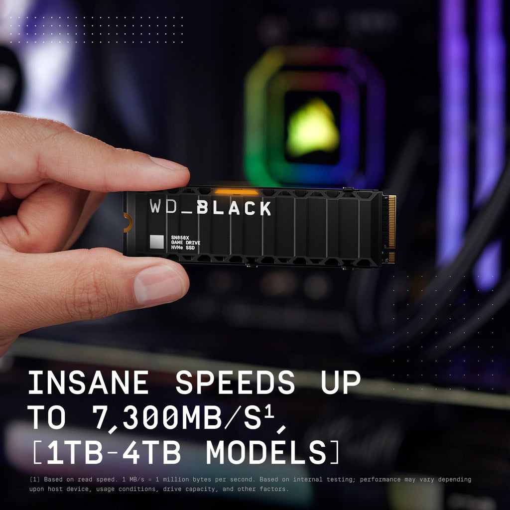 2TB NVMe M.2 2280 Internal SSD with Heatsink W16999