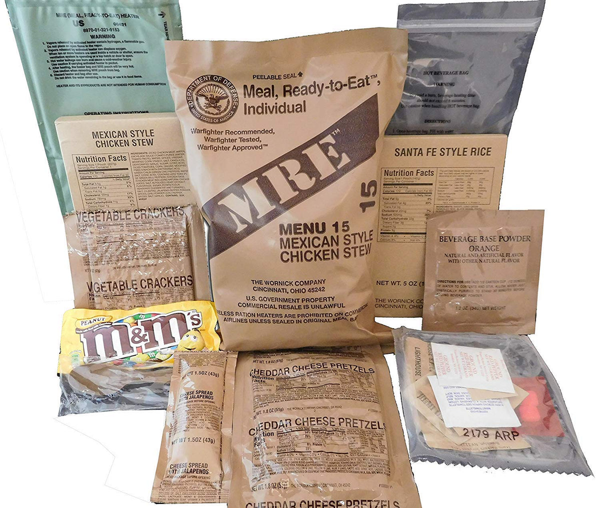 Meals Ready-to-Eat Assorted Flavor T5622