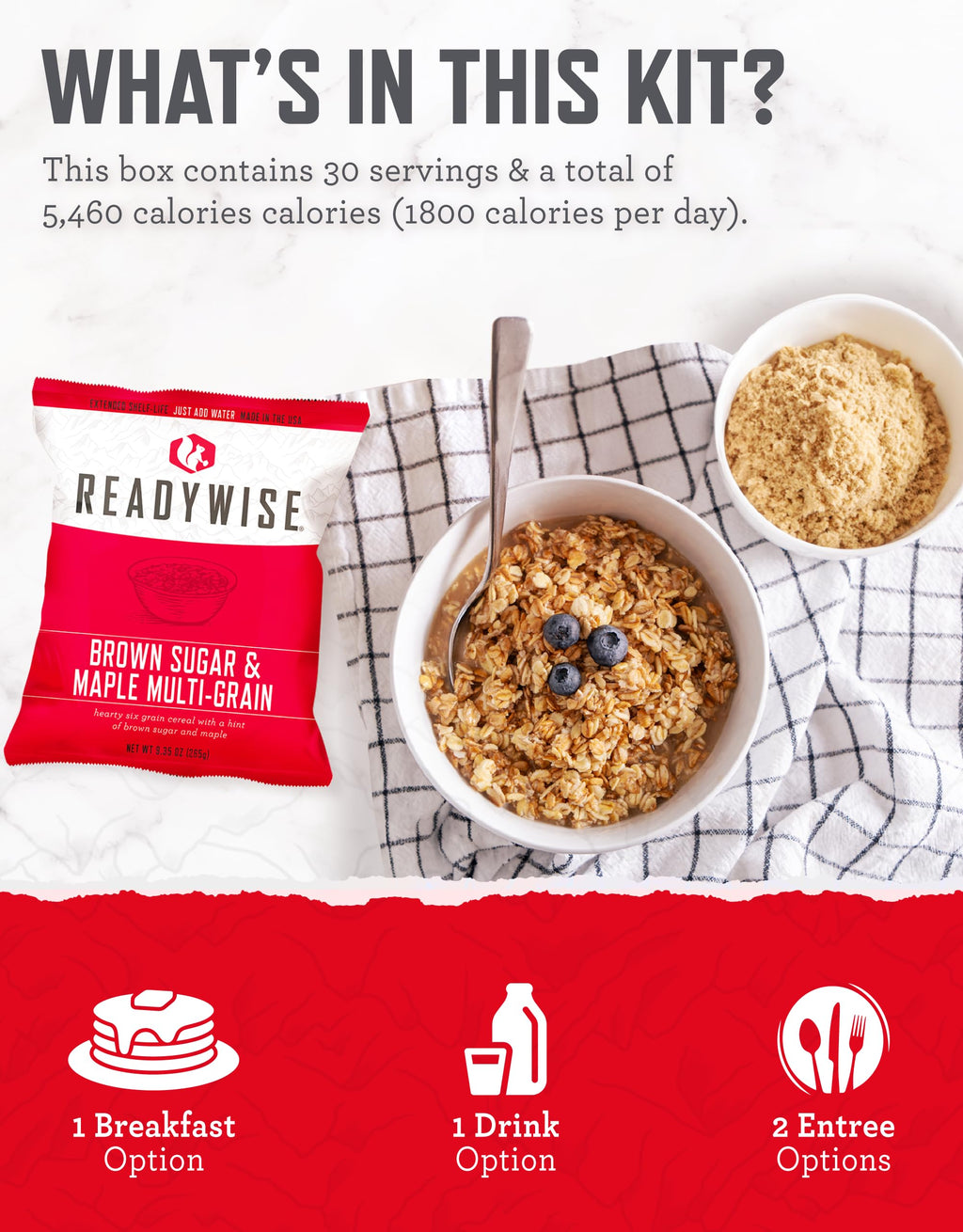 Emergency Food Supply 30 Servings F997