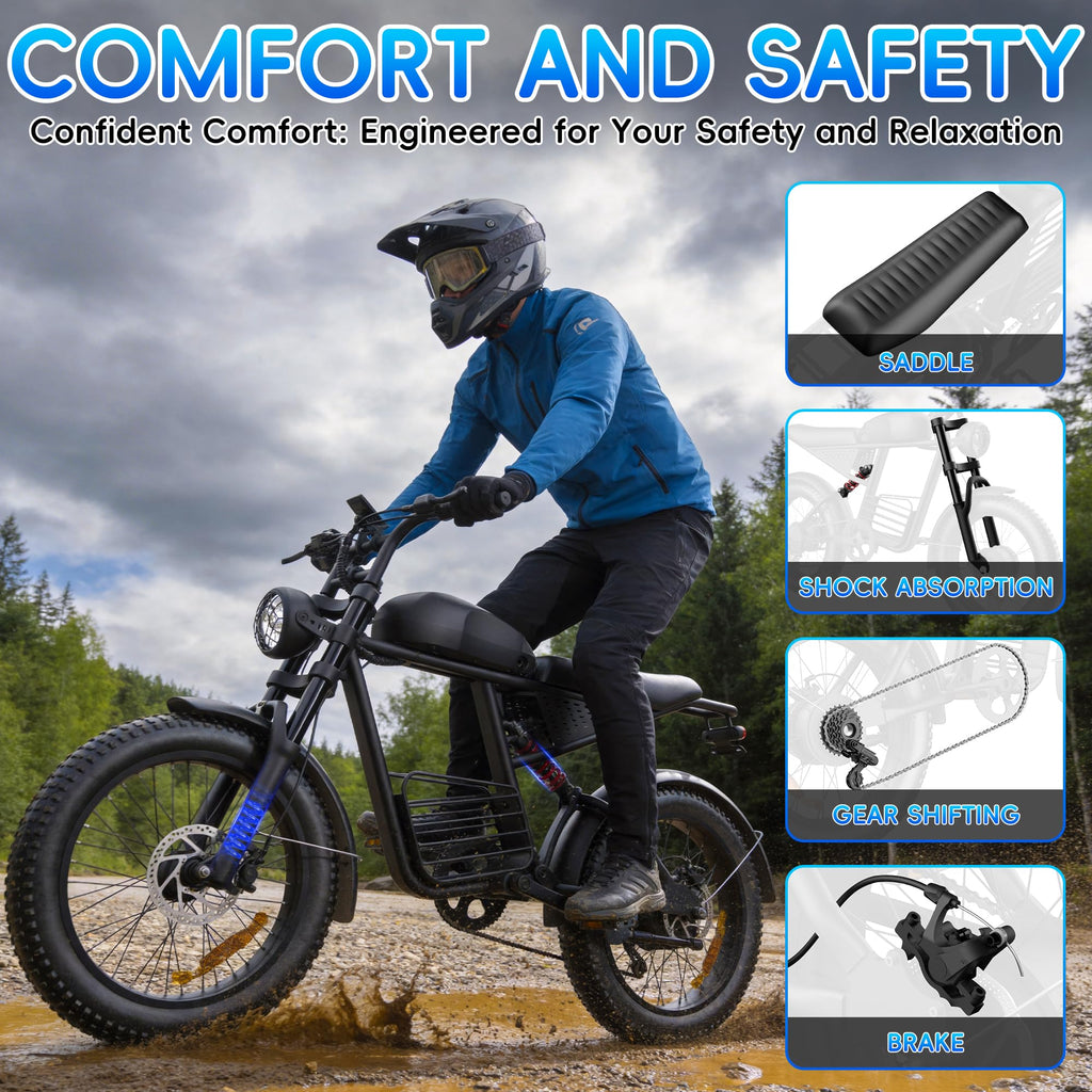 20" Fat Tire Electric Bike L31803
