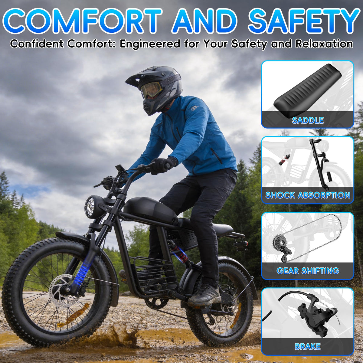20" Fat Tire Electric Bike L31803