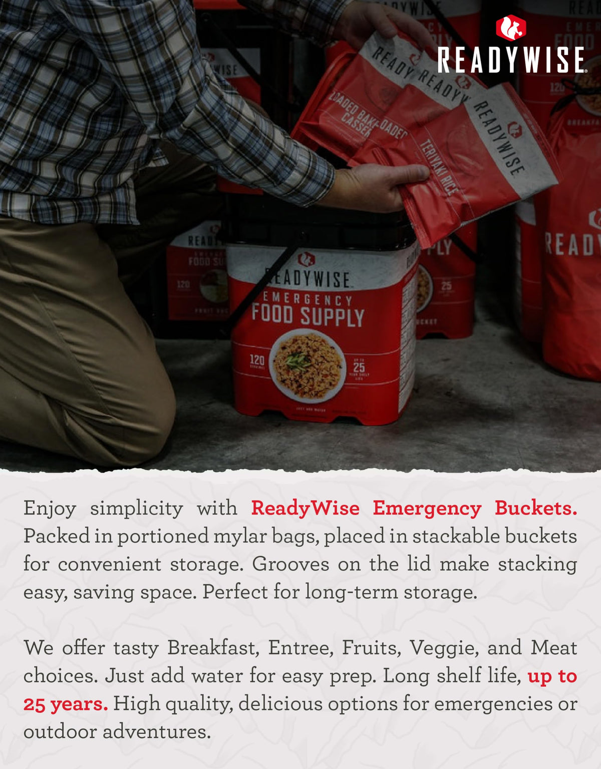 Emergency Food Supply 30 Servings F997