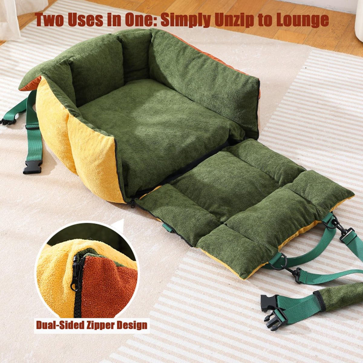 2-in-1 Dog Car Seat W92262