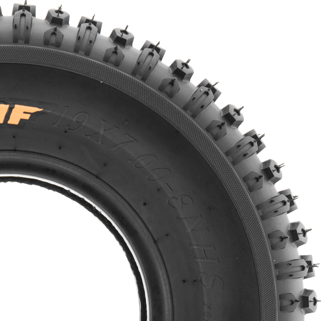 Set of 4 19x7-8 ATV Go-Karts Tires D23520