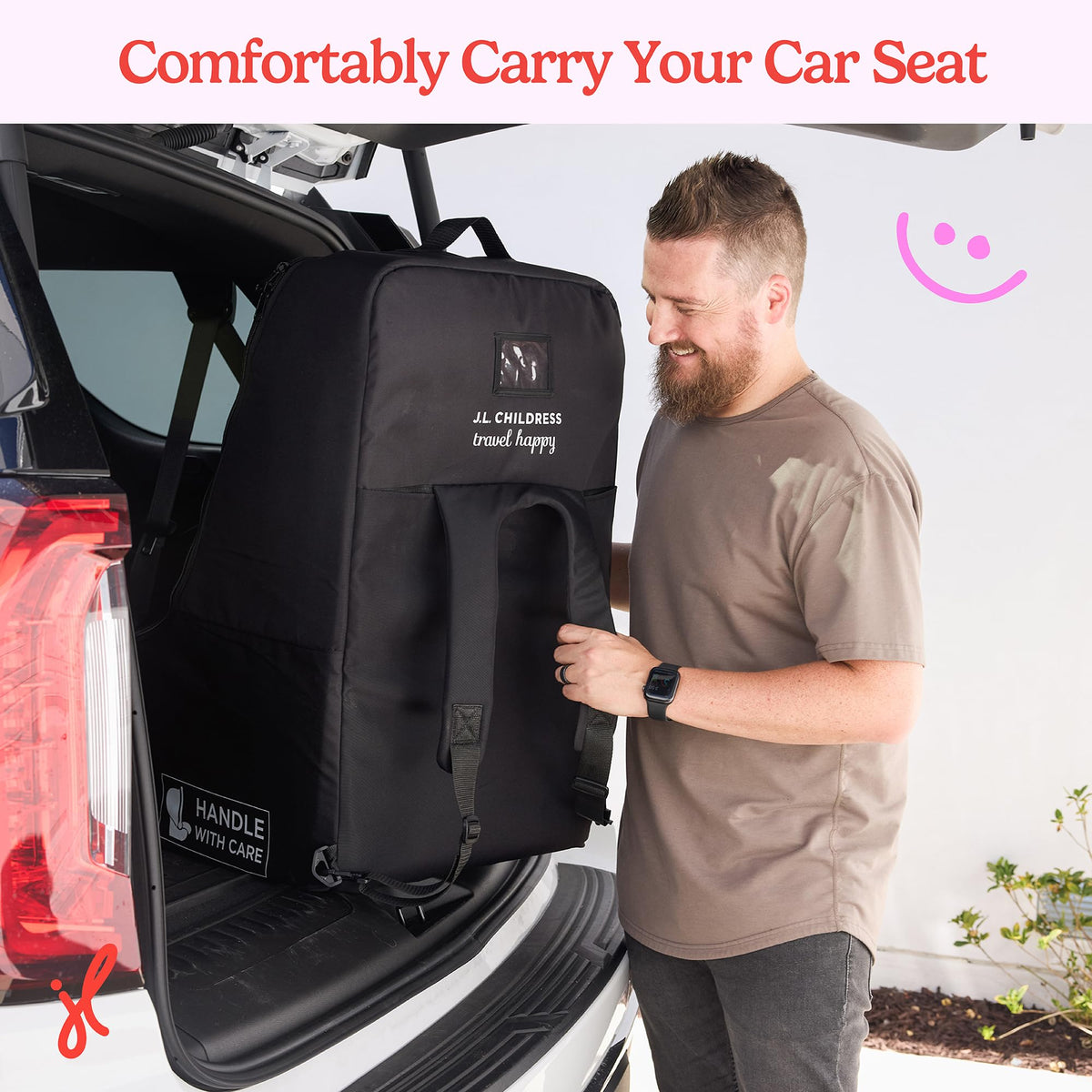 Padded Car Seat Travel Bag O6103