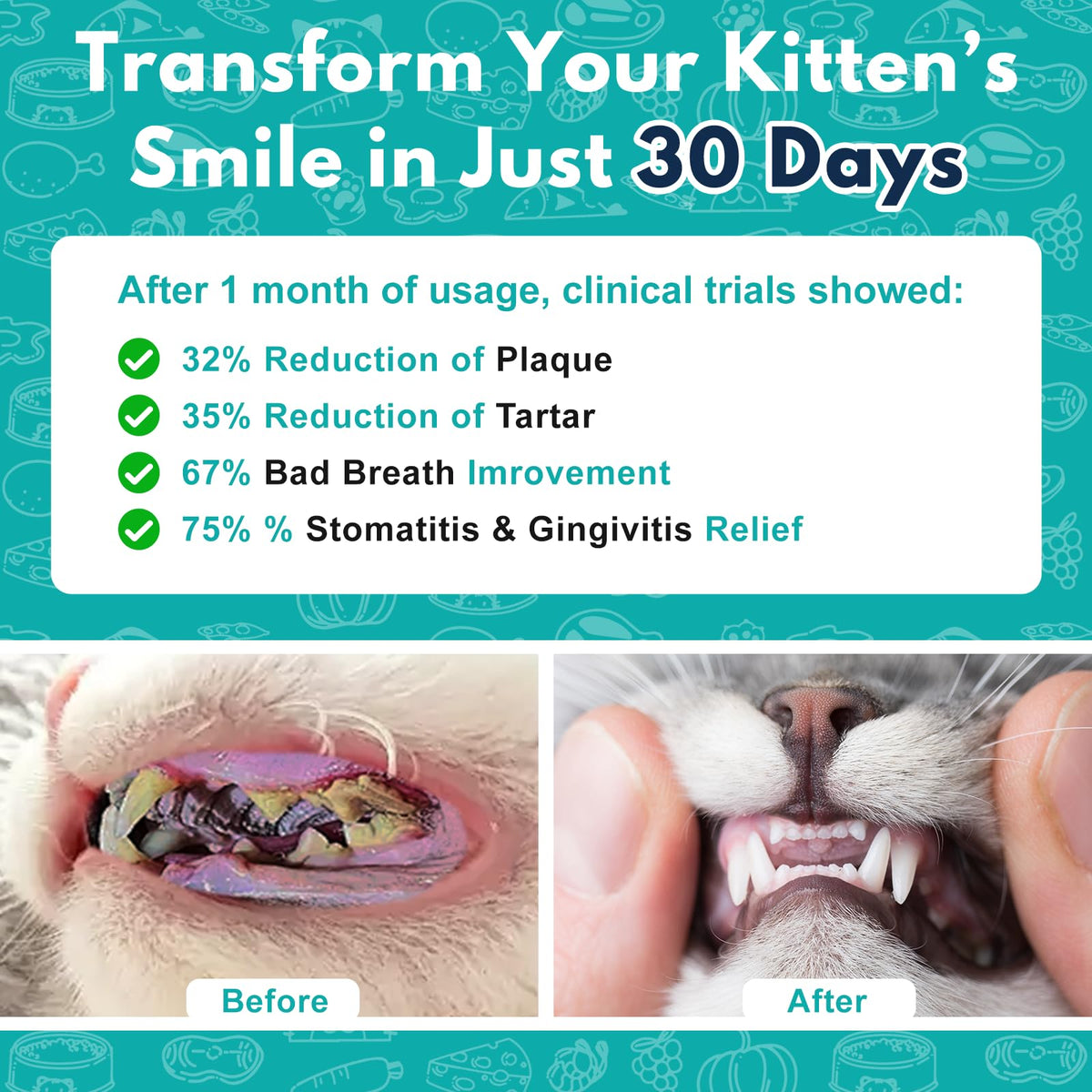 Cat Dental Care Tablets L56150