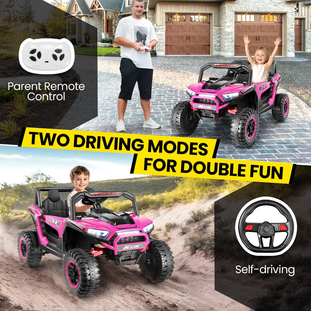 24V Pink Ride on Toy C204