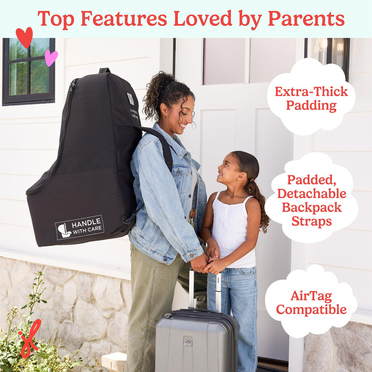 Padded Car Seat Travel Bag O6103