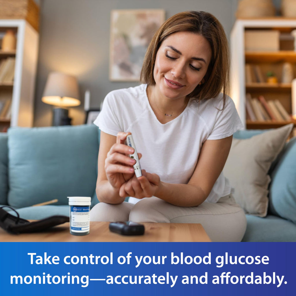 Blood Glucose Meter Kit with Testing Supplies D820