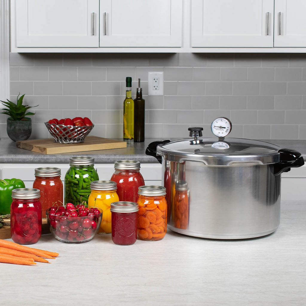 16-Quart Aluminum Pressure Canner and Cooker F62996