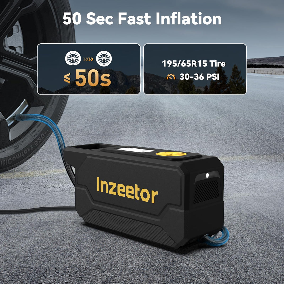 150 PSI Portable Air Compressor with Digital Pressure Y355971
