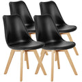 Dining Chairs Set of 4 PU Leather O988381