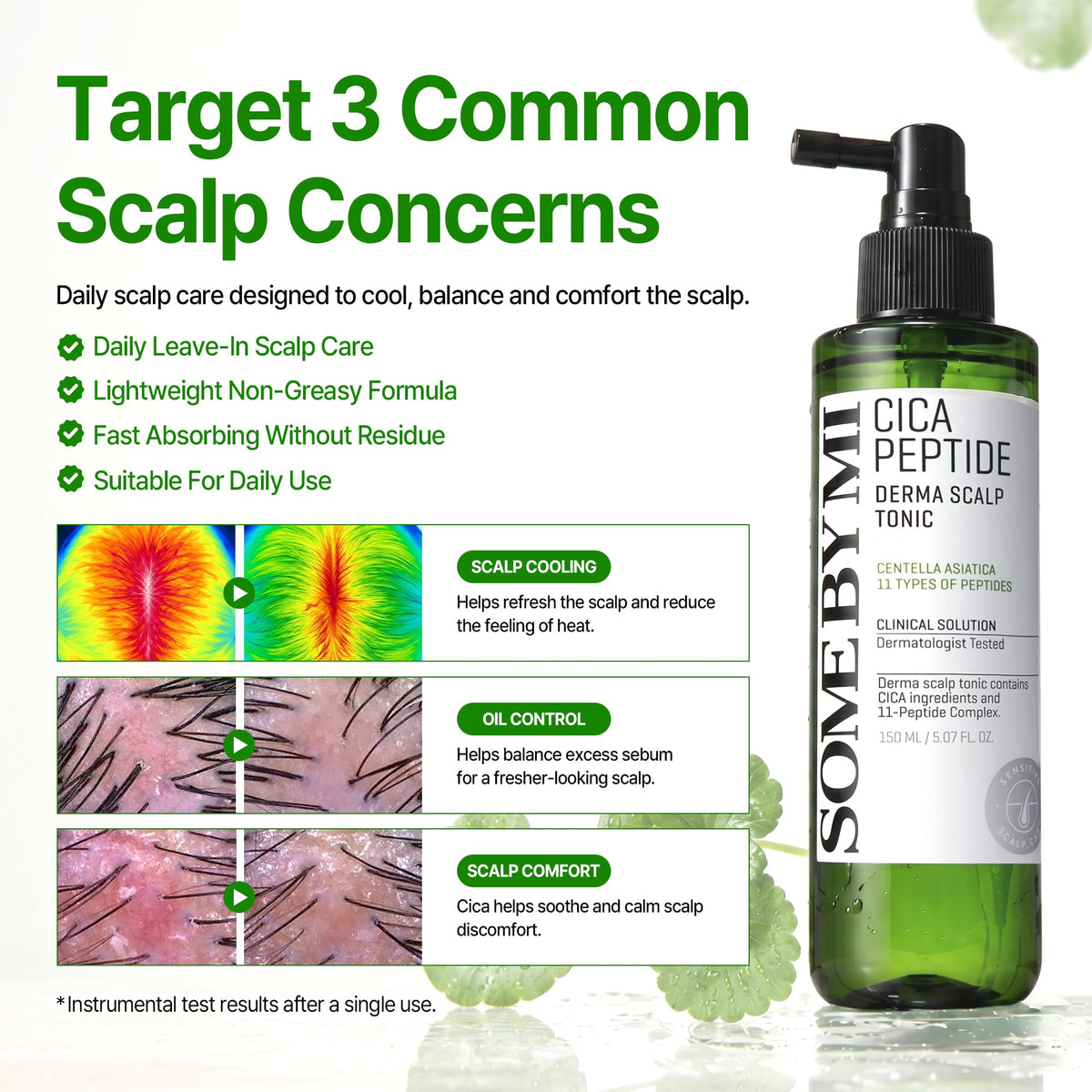 Cica Peptide Scalp Tonic 5.07 fl oz I883253