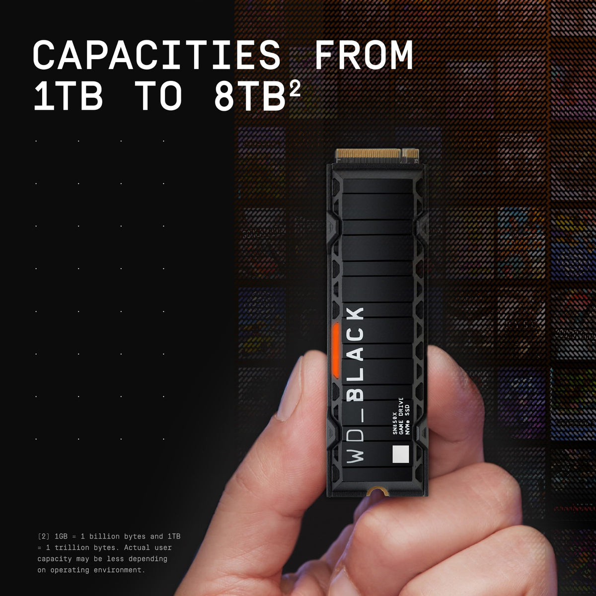 2TB NVMe M.2 2280 Internal SSD with Heatsink W16999