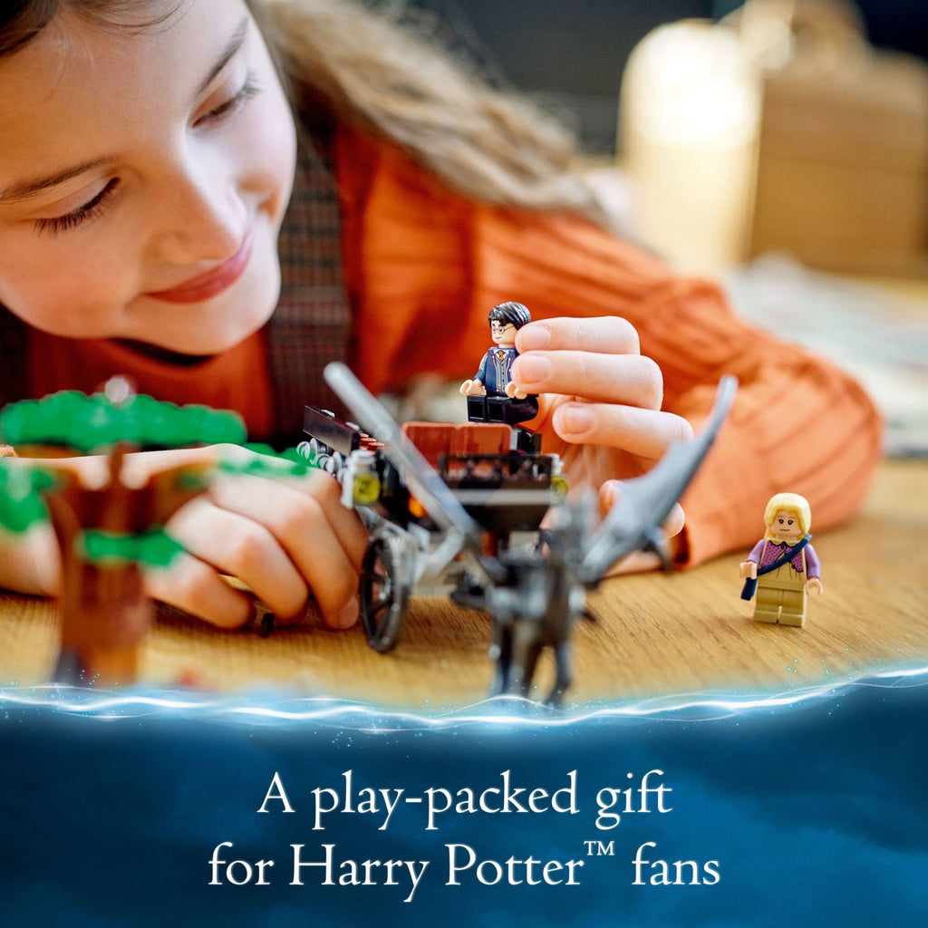 Building Toy Set with 2 Winged Horse Figures and Minifigure C698
