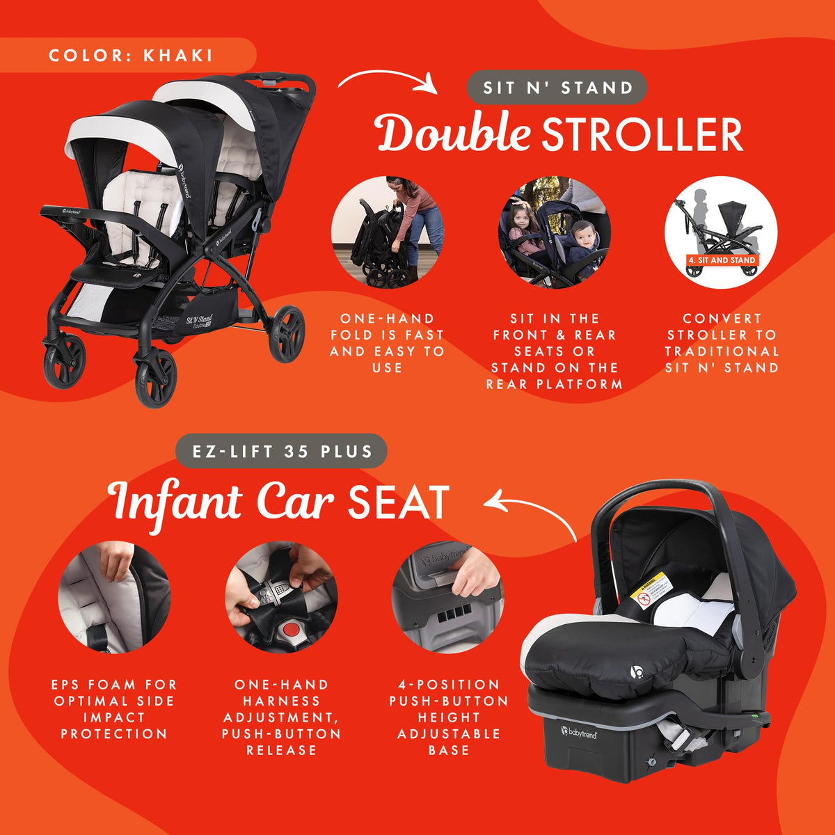 Double Stroller & Car Seat M152638