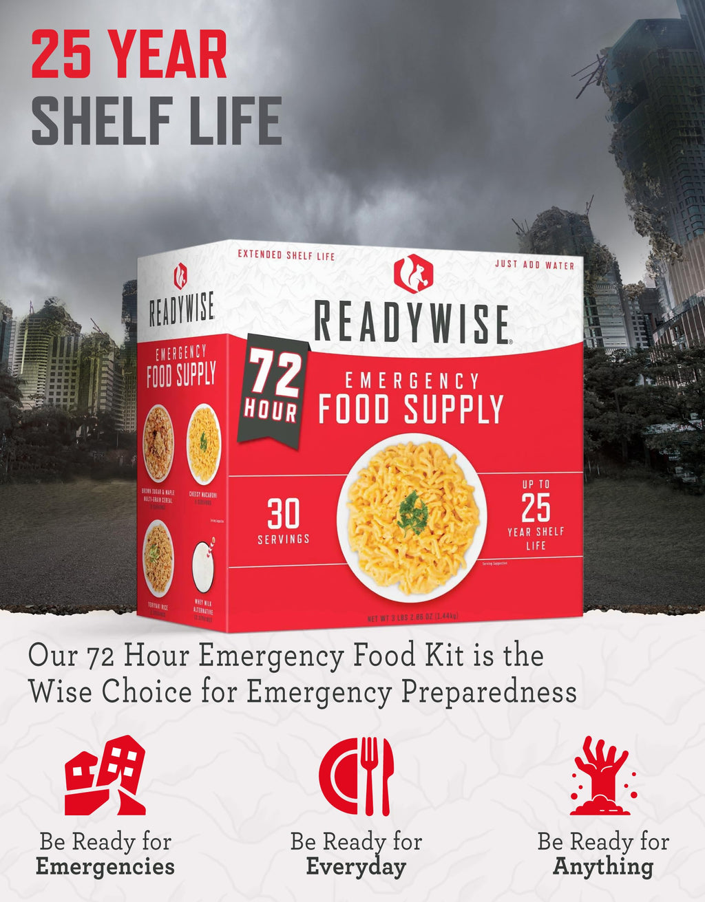 Emergency Food Supply 30 Servings F997