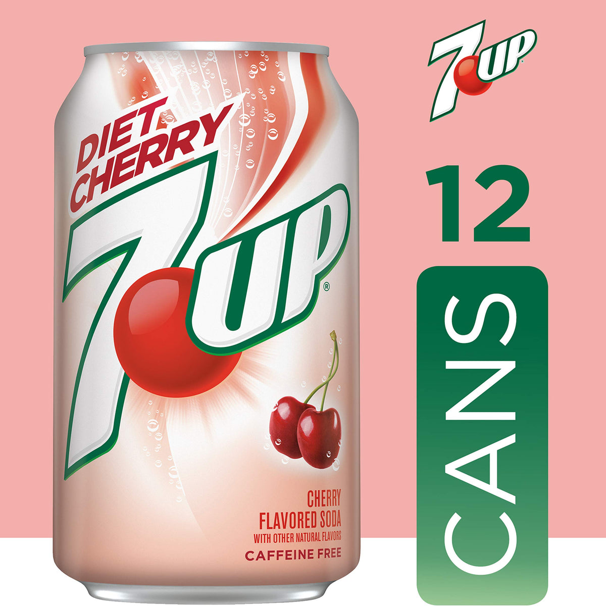 Diet Cherry Lemon Lime Soda, 12 Fl Oz (Pack Of 12) I31905