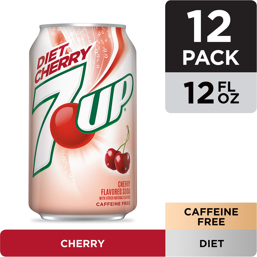 Diet Cherry Lemon Lime Soda, 12 Fl Oz (Pack Of 12) I31905
